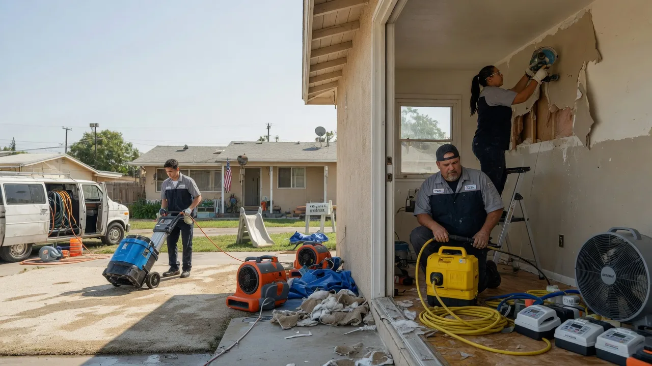 Water Damage Restoration in Lafayette, LA near me